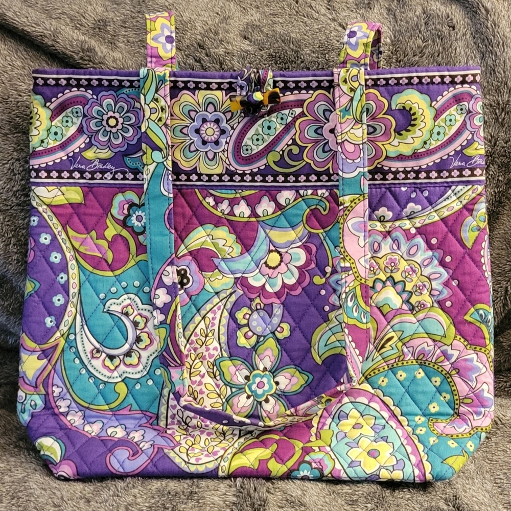 Vera Bradley Retired Heather Tote Bag